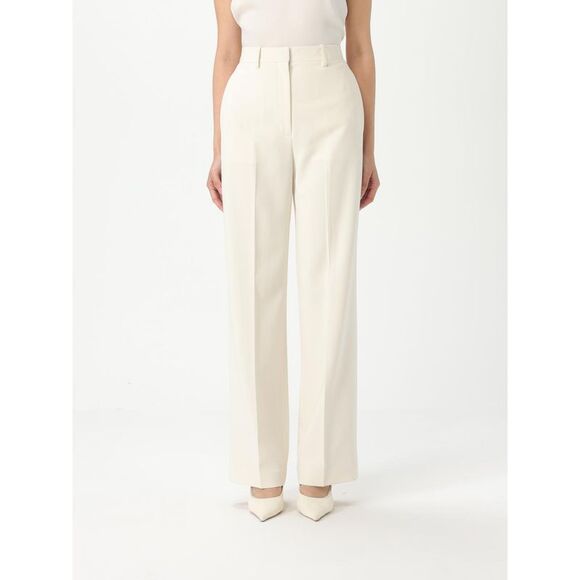 Theory Pants Woman Ivory